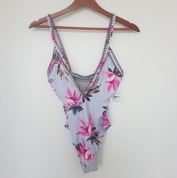 NORDSTROM Horizons Floral Bathing Suit (NWT) - Picture 2 of 8